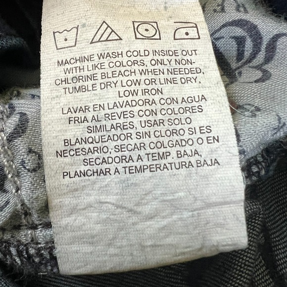 Rock & Republic Jeans Women 10 31x32 Blue Denim Cotton Stretch Mid Rise Straight - Picture 12 of 16